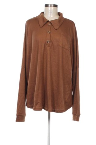 Damen Shirt Unbranded, Größe 4XL, Farbe Braun, Preis 12,99 €