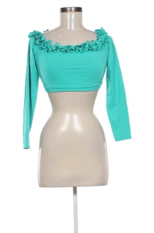 Γυναικεία μπλούζα United Colors Of Benetton, Μέγεθος M, Χρώμα Πράσινο, Τιμή 17,00 €