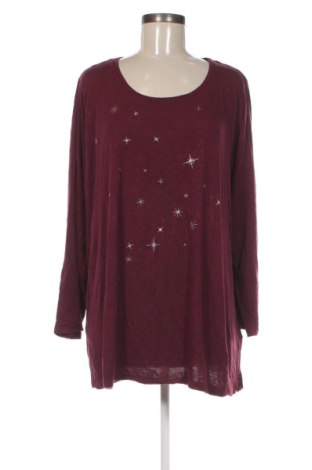 Γυναικεία μπλούζα Yessica, Μέγεθος 3XL, Χρώμα Κόκκινο, Τιμή 4,99 €