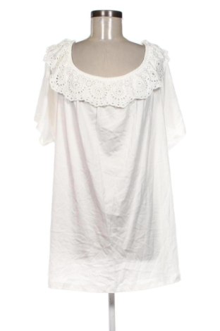 Γυναικεία μπλούζα Yessica, Μέγεθος 3XL, Χρώμα Λευκό, Τιμή 7,99 €