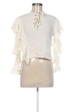 Γυναικεία μπλούζα Zara, Μέγεθος L, Χρώμα Εκρού, Τιμή 15,99 €