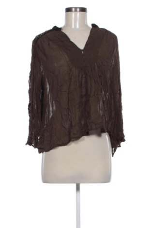 Bluzka damska Zara, Rozmiar L, Kolor Brązowy, Cena 72,99 zł