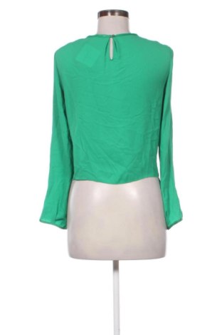 Дамска блуза Zara, Размер XS, Цвят Зелен, Цена 9,20 €