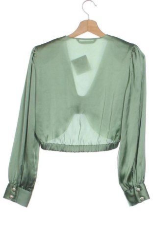 Γυναικεία μπλούζα Zara, Μέγεθος XS, Χρώμα Πράσινο, Τιμή 13,81 €