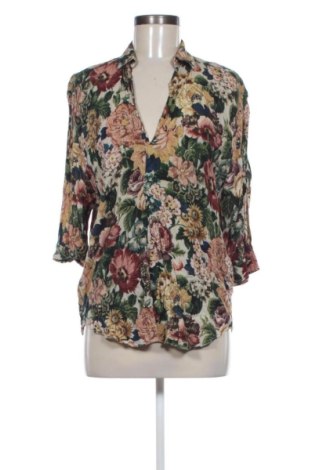 Дамска блуза Zara, Размер M, Цвят Многоцветен, Цена 10,00 €