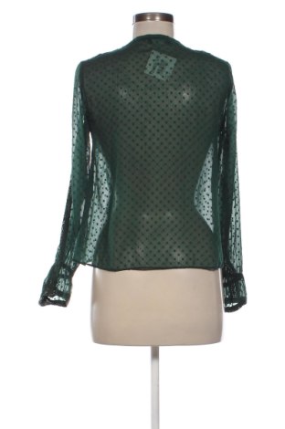Дамска блуза Zara, Размер XS, Цвят Зелен, Цена 13,81 €