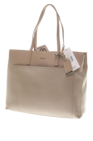 Geantă de femei Calvin Klein, Culoare Bej, Preț 794,99 Lei
