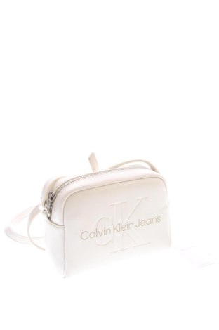 Geantă de femei Calvin Klein Jeans, Culoare Ecru, Preț 371,99 Lei