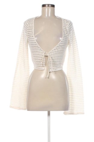 Γυναικεία ζακέτα Bershka, Μέγεθος M, Χρώμα Εκρού, Τιμή 15,00 €