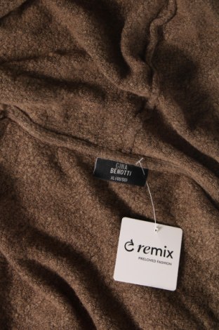 Γυναικεία ζακέτα Gina Benotti, Μέγεθος XL, Χρώμα Καφέ, Τιμή 6,99 €