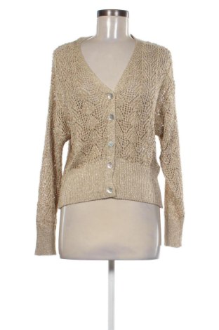Damen Strickjacke Gold, Größe M, Farbe Mehrfarbig, Preis 14,83 €