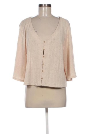 Damen Strickjacke H&M, Größe L, Farbe Beige, Preis 19,99 €