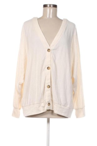 Γυναικεία ζακέτα Kiabi, Μέγεθος XXL, Χρώμα Εκρού, Τιμή 6,99 €