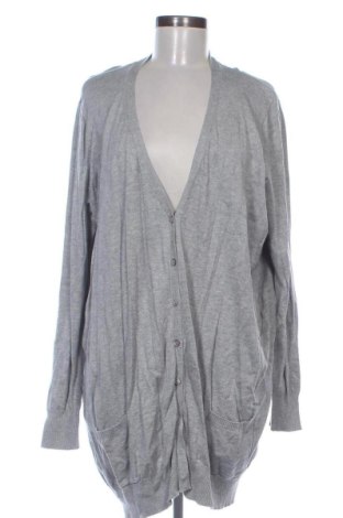 Γυναικεία ζακέτα Label Be, Μέγεθος 3XL, Χρώμα Γκρί, Τιμή 14,83 €