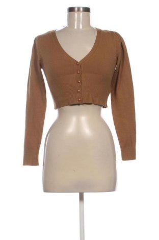 Дамска жилетка Ljr, Размер L, Цвят Кафяв, Цена 14,77 €