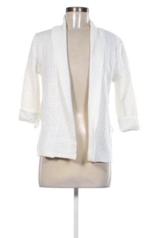 Γυναικεία ζακέτα Okay, Μέγεθος M, Χρώμα Λευκό, Τιμή 15,00 €