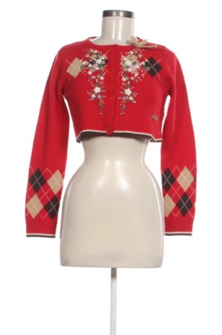 Damski kardigan Pepe Jeans, Rozmiar L, Kolor Czerwony, Cena 171,47 zł