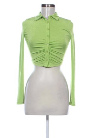 Дамска жилетка Pull&Bear, Размер XS, Цвят Зелен, Цена 23,25 €