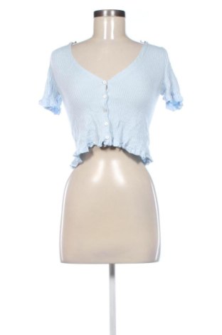 Γυναικεία ζακέτα Stradivarius, Μέγεθος S, Χρώμα Μπλέ, Τιμή 7,99 €