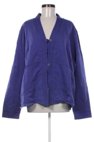 Γυναικεία ζακέτα Ulla Popken, Μέγεθος 3XL, Χρώμα Βιολετί, Τιμή 7,99 €