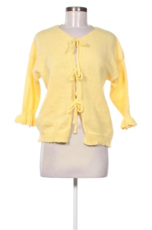 Γυναικεία ζακέτα Unbranded, Μέγεθος S, Χρώμα Κίτρινο, Τιμή 14,77 €
