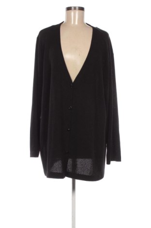 Damen Strickjacke Via Appia, Größe 3XL, Farbe Schwarz, Preis 21,00 €