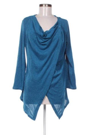 Damen Strickjacke Zanzea, Größe L, Farbe Blau, Preis 15,00 €