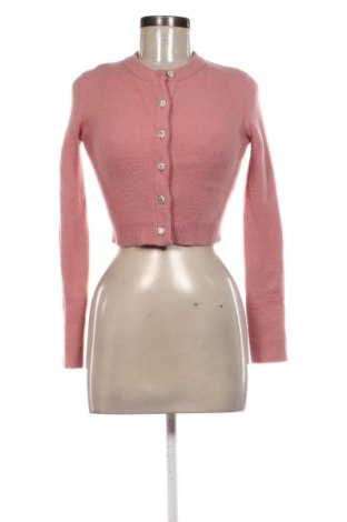 Дамска жилетка Zara, Размер S, Цвят Розов, Цена 14,00 €