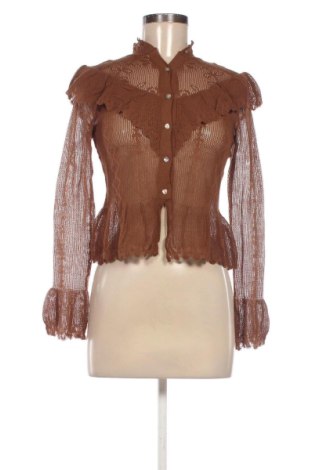Γυναικεία ζακέτα Zara, Μέγεθος S, Χρώμα Καφέ, Τιμή 25,00 €