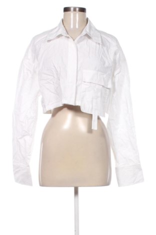 Damenbluse Bershka, Größe L, Farbe Weiß, Preis € 16,99