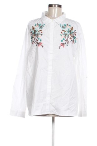 Damenbluse Damart, Größe XXL, Farbe Weiß, Preis 16,99 €