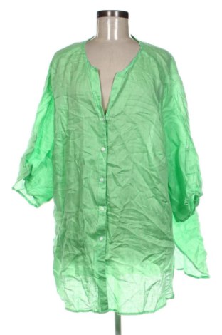 Dámska košeľa  Doris Streich, Veľkosť 4XL, Farba Zelená, Cena  12,95 €