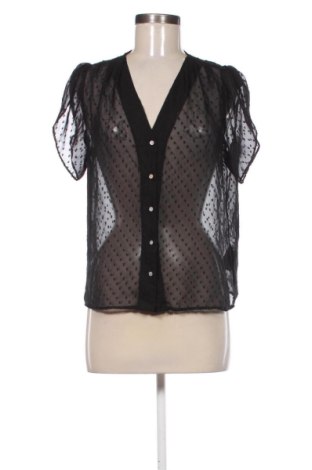 Γυναικείο πουκάμισο H&M, Μέγεθος L, Χρώμα Μαύρο, Τιμή 7,99 €