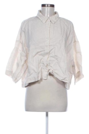 Γυναικείο πουκάμισο H&M, Μέγεθος XL, Χρώμα  Μπέζ, Τιμή 12,78 €