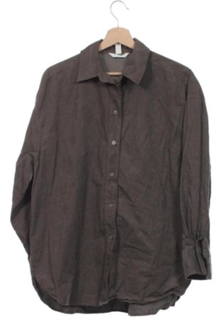 Дамска риза H&M, Размер XS, Цвят Кафяв, Цена 12,85 €