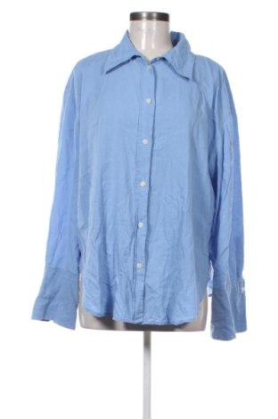 Γυναικείο πουκάμισο H&M, Μέγεθος L, Χρώμα Μπλέ, Τιμή 11,29 €