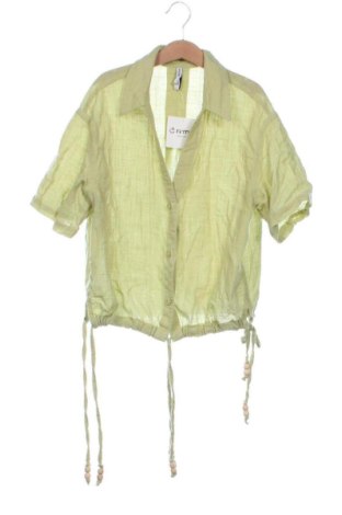 Γυναικείο πουκάμισο House, Μέγεθος XS, Χρώμα Πράσινο, Τιμή 13,00 €