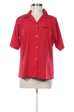 Γυναικείο πουκάμισο Jack Wolfskin, Μέγεθος L, Χρώμα Κόκκινο, Τιμή 12,99 €