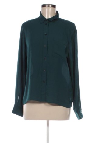 Γυναικείο πουκάμισο Marks & Spencer, Μέγεθος L, Χρώμα Πράσινο, Τιμή 9,99 €