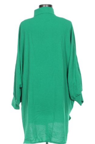 Γυναικείο πουκάμισο NEW COLLECTION, Μέγεθος 3XL, Χρώμα Πράσινο, Τιμή 13,99 €