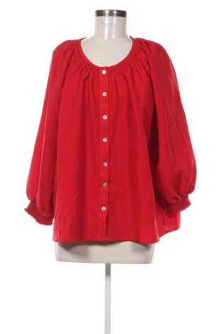 Γυναικείο πουκάμισο Norah, Μέγεθος XL, Χρώμα Κόκκινο, Τιμή 10,99 €