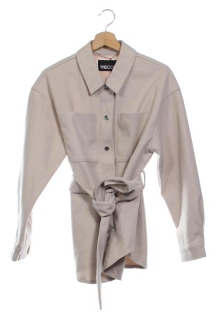 Γυναικείο πουκάμισο Pieces, Μέγεθος XS, Χρώμα Σάπιο μήλο, Τιμή 28,99 €