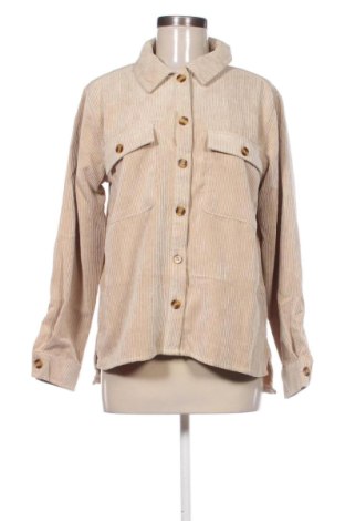 Γυναικείο πουκάμισο Pieces, Μέγεθος S, Χρώμα  Μπέζ, Τιμή 23,99 €