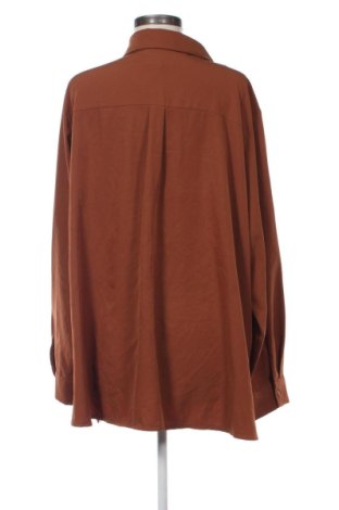 Cămașă de femei SHEIN, Mărime 4XL, Culoare Maro, Preț 66,16 Lei