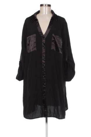 Γυναικείο πουκάμισο SHEIN, Μέγεθος 3XL, Χρώμα Μαύρο, Τιμή 6,99 €