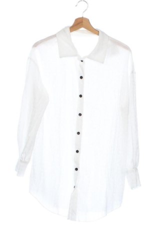 Γυναικείο πουκάμισο SHEIN, Μέγεθος XS, Χρώμα Λευκό, Τιμή 12,77 €