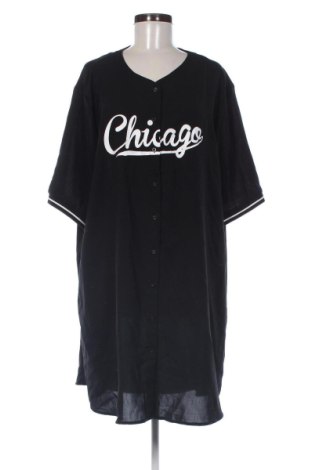 Γυναικείο πουκάμισο SHEIN, Μέγεθος 4XL, Χρώμα Μαύρο, Τιμή 9,99 €