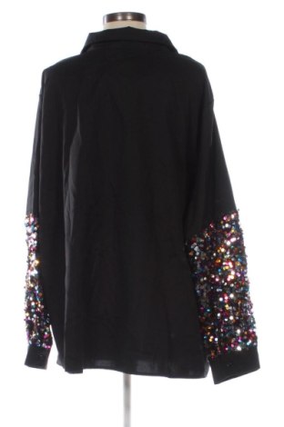 Dámska košeľa  SHEIN, Veľkosť 4XL, Farba Čierna, Cena  7,95 €