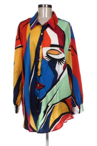 Γυναικείο πουκάμισο SHEIN, Μέγεθος XXL, Χρώμα Πολύχρωμο, Τιμή 6,99 €