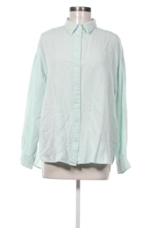 Дамска риза Stradivarius, Размер XL, Цвят Зелен, Цена 13,00 €